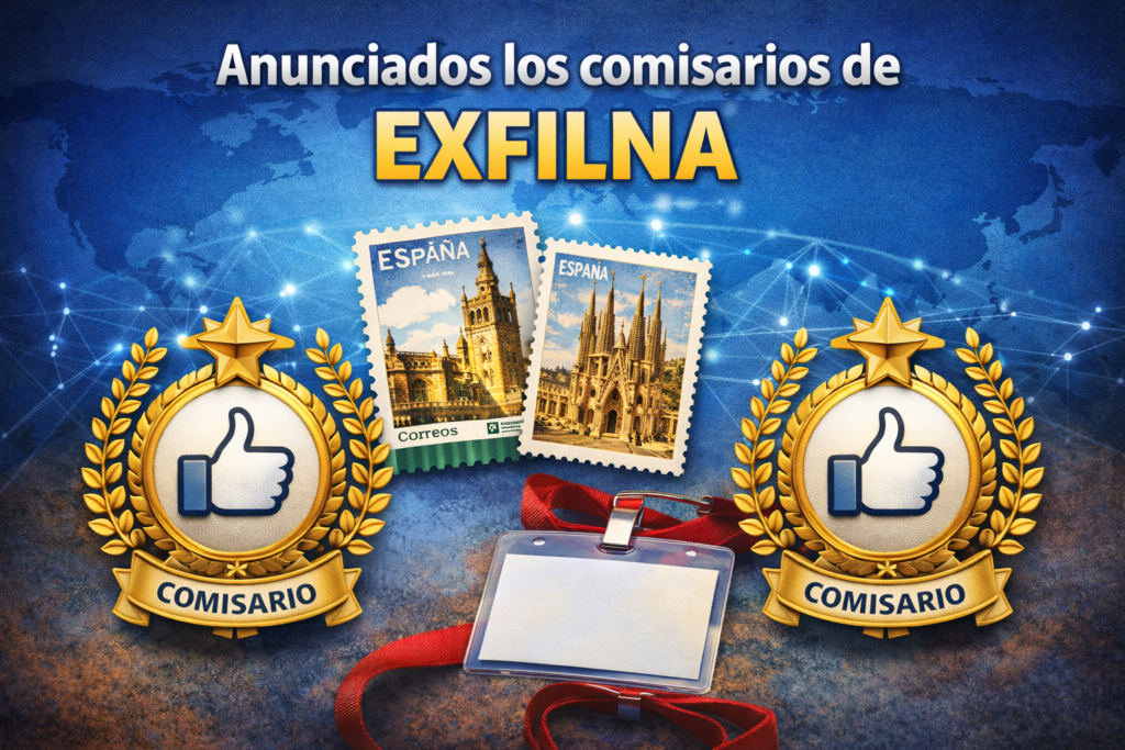 Los Comisarios nombrados para esta EXFILNA 2026 son: